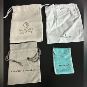 Lots of jewelry dust bags EUC